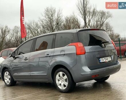 Серый Пежо 5008, объемом двигателя 1.6 л и пробегом 276 тыс. км за 7999 $, фото 16 на Automoto.ua