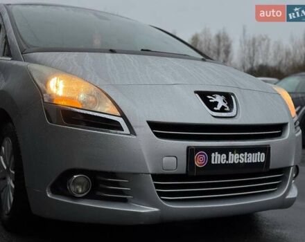Серый Пежо 5008, объемом двигателя 1.6 л и пробегом 232 тыс. км за 6600 $, фото 8 на Automoto.ua