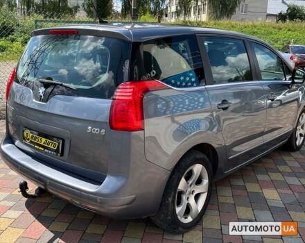 Сірий Пежо 5008, об'ємом двигуна 1.6 л та пробігом 235 тис. км за 7999 $, фото 6 на Automoto.ua