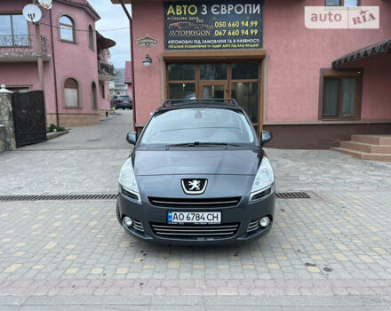 Сірий Пежо 5008, об'ємом двигуна 1.6 л та пробігом 249 тис. км за 7950 $, фото 11 на Automoto.ua