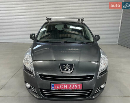 Серый Пежо 5008, объемом двигателя 1.6 л и пробегом 211 тыс. км за 9800 $, фото 13 на Automoto.ua