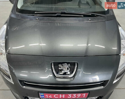 Серый Пежо 5008, объемом двигателя 1.6 л и пробегом 211 тыс. км за 9800 $, фото 14 на Automoto.ua