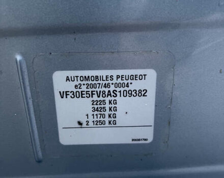 Серый Пежо 5008, объемом двигателя 1.6 л и пробегом 188 тыс. км за 6999 $, фото 21 на Automoto.ua