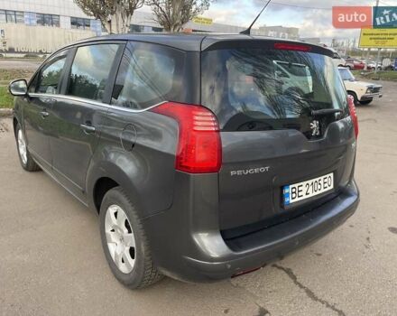 Серый Пежо 5008, объемом двигателя 1.6 л и пробегом 250 тыс. км за 6600 $, фото 4 на Automoto.ua