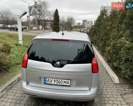 Серый Пежо 5008, объемом двигателя 2 л и пробегом 218 тыс. км за 8600 $, фото 42 на Automoto.ua