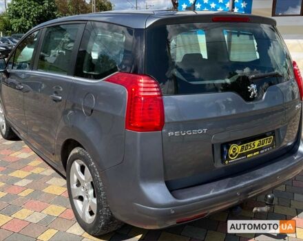 Сірий Пежо 5008, об'ємом двигуна 1.6 л та пробігом 235 тис. км за 7999 $, фото 4 на Automoto.ua