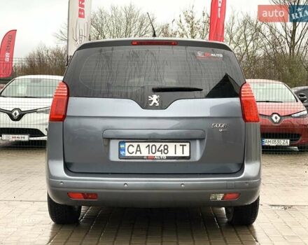 Серый Пежо 5008, объемом двигателя 1.6 л и пробегом 276 тыс. км за 7999 $, фото 15 на Automoto.ua