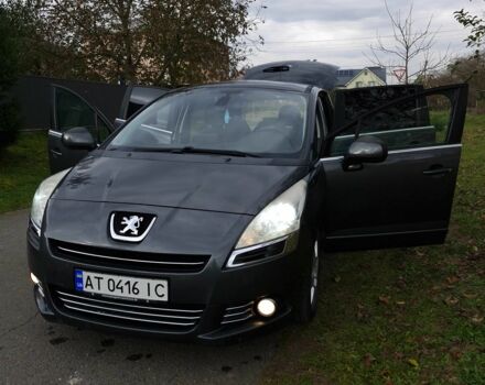 Сірий Пежо 5008, об'ємом двигуна 1.6 л та пробігом 192 тис. км за 9100 $, фото 4 на Automoto.ua