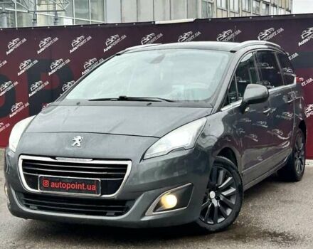 Серый Пежо 5008, объемом двигателя 1.6 л и пробегом 254 тыс. км за 7000 $, фото 2 на Automoto.ua