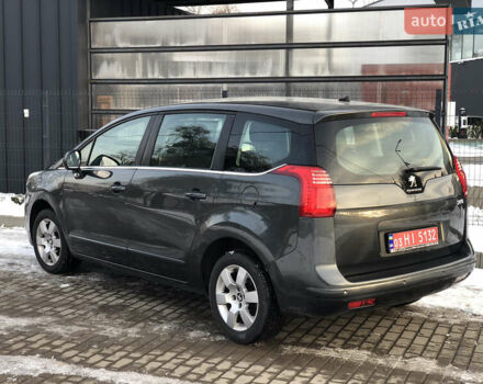 Сірий Пежо 5008, об'ємом двигуна 1.6 л та пробігом 185 тис. км за 10400 $, фото 16 на Automoto.ua