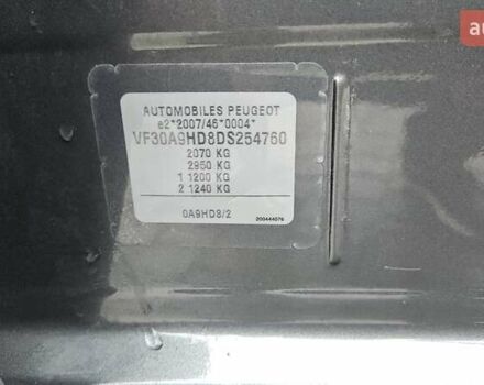 Сірий Пежо 5008, об'ємом двигуна 1.56 л та пробігом 263 тис. км за 10200 $, фото 38 на Automoto.ua