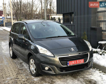 Сірий Пежо 5008, об'ємом двигуна 1.6 л та пробігом 185 тис. км за 10400 $, фото 10 на Automoto.ua
