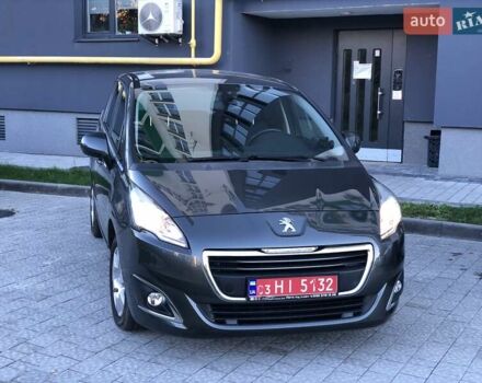 Сірий Пежо 5008, об'ємом двигуна 1.6 л та пробігом 185 тис. км за 10800 $, фото 53 на Automoto.ua