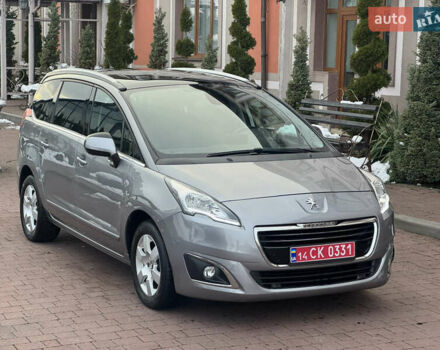Сірий Пежо 5008, об'ємом двигуна 1.6 л та пробігом 223 тис. км за 10750 $, фото 30 на Automoto.ua