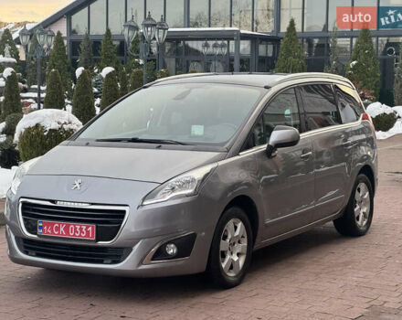 Сірий Пежо 5008, об'ємом двигуна 1.6 л та пробігом 223 тис. км за 10750 $, фото 5 на Automoto.ua