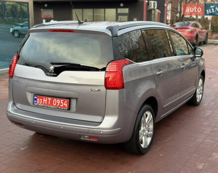 Сірий Пежо 5008, об'ємом двигуна 1.6 л та пробігом 200 тис. км за 12300 $, фото 9 на Automoto.ua