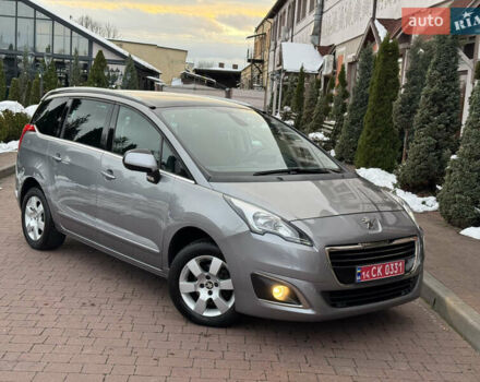 Сірий Пежо 5008, об'ємом двигуна 1.6 л та пробігом 223 тис. км за 10750 $, фото 36 на Automoto.ua