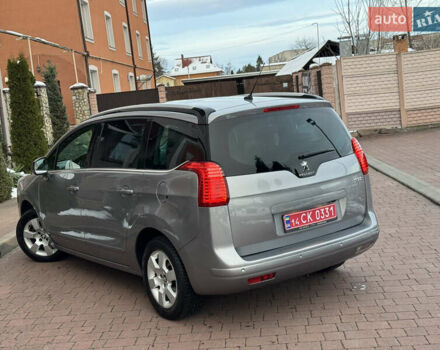 Сірий Пежо 5008, об'ємом двигуна 1.6 л та пробігом 223 тис. км за 10750 $, фото 23 на Automoto.ua