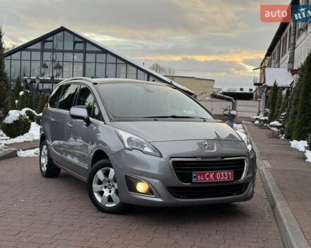 Сірий Пежо 5008, об'ємом двигуна 1.6 л та пробігом 223 тис. км за 10750 $, фото 35 на Automoto.ua