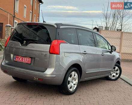 Сірий Пежо 5008, об'ємом двигуна 1.6 л та пробігом 223 тис. км за 10750 $, фото 47 на Automoto.ua