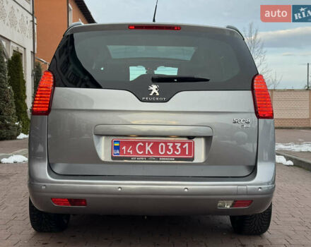 Сірий Пежо 5008, об'ємом двигуна 1.6 л та пробігом 223 тис. км за 10750 $, фото 53 на Automoto.ua
