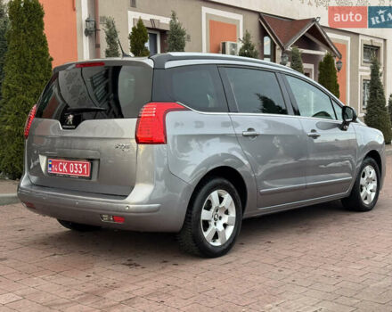 Сірий Пежо 5008, об'ємом двигуна 1.6 л та пробігом 223 тис. км за 10750 $, фото 46 на Automoto.ua