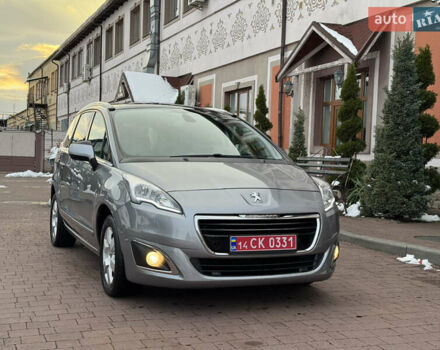 Сірий Пежо 5008, об'ємом двигуна 1.6 л та пробігом 223 тис. км за 10750 $, фото 31 на Automoto.ua
