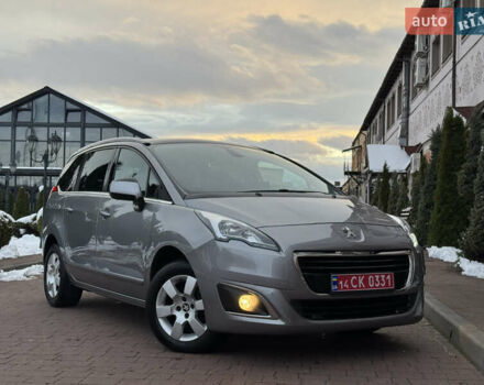 Сірий Пежо 5008, об'ємом двигуна 1.6 л та пробігом 223 тис. км за 10750 $, фото 37 на Automoto.ua