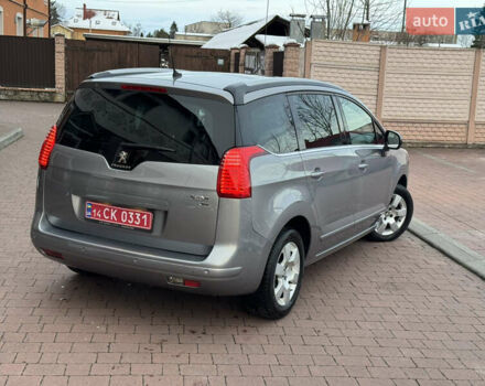 Сірий Пежо 5008, об'ємом двигуна 1.6 л та пробігом 223 тис. км за 10750 $, фото 49 на Automoto.ua