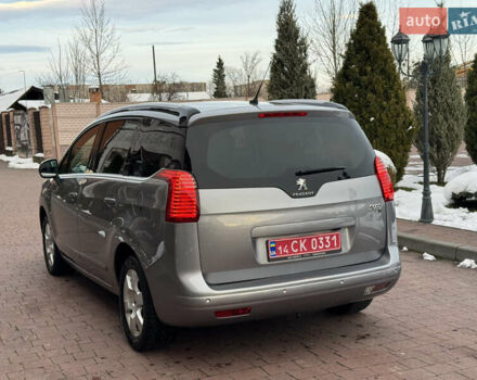 Сірий Пежо 5008, об'ємом двигуна 1.6 л та пробігом 223 тис. км за 10750 $, фото 20 на Automoto.ua