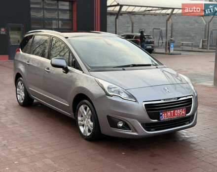 Сірий Пежо 5008, об'ємом двигуна 1.6 л та пробігом 200 тис. км за 12300 $, фото 1 на Automoto.ua