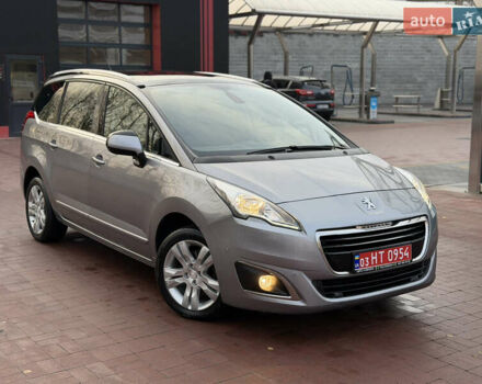 Сірий Пежо 5008, об'ємом двигуна 1.6 л та пробігом 200 тис. км за 12300 $, фото 42 на Automoto.ua