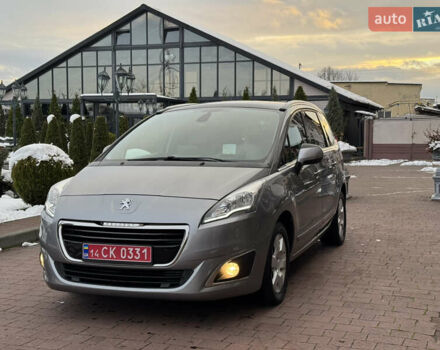 Сірий Пежо 5008, об'ємом двигуна 1.6 л та пробігом 223 тис. км за 10750 $, фото 9 на Automoto.ua