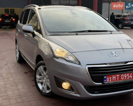 Сірий Пежо 5008, об'ємом двигуна 1.6 л та пробігом 200 тис. км за 12300 $, фото 50 на Automoto.ua