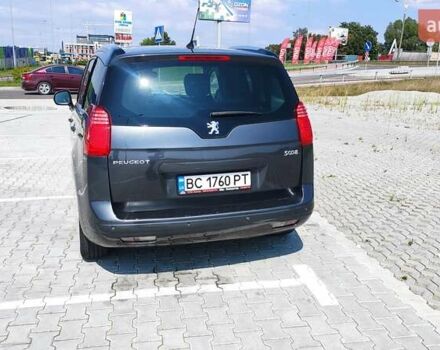 Серый Пежо 5008, объемом двигателя 1.56 л и пробегом 292 тыс. км за 7800 $, фото 6 на Automoto.ua