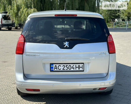 Серый Пежо 5008, объемом двигателя 1.56 л и пробегом 271 тыс. км за 6850 $, фото 18 на Automoto.ua