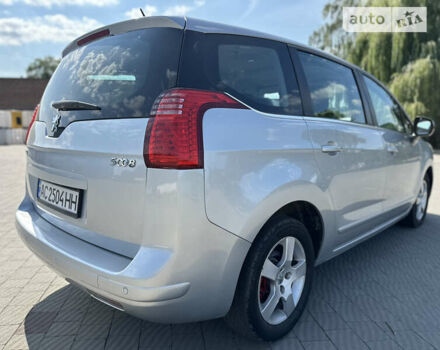 Серый Пежо 5008, объемом двигателя 1.56 л и пробегом 271 тыс. км за 6850 $, фото 15 на Automoto.ua
