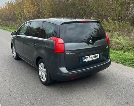 Сірий Пежо 5008, об'ємом двигуна 1.56 л та пробігом 235 тис. км за 7800 $, фото 7 на Automoto.ua