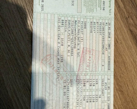 Серый Пежо 5008, объемом двигателя 1.6 л и пробегом 240 тыс. км за 6250 $, фото 44 на Automoto.ua