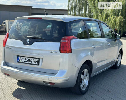Серый Пежо 5008, объемом двигателя 1.56 л и пробегом 271 тыс. км за 6850 $, фото 16 на Automoto.ua