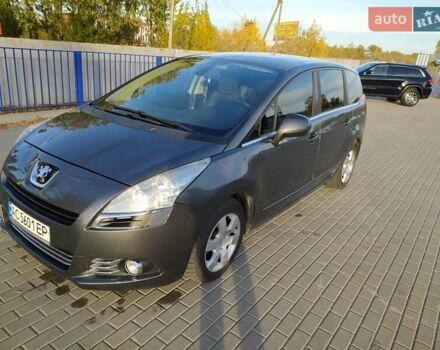 Серый Пежо 5008, объемом двигателя 1.56 л и пробегом 320 тыс. км за 8200 $, фото 7 на Automoto.ua