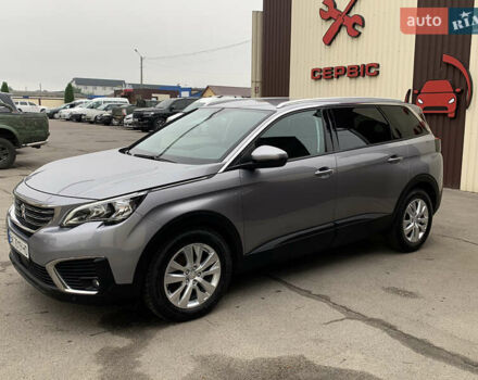 Серый Пежо 5008, объемом двигателя 1.56 л и пробегом 174 тыс. км за 17500 $, фото 8 на Automoto.ua