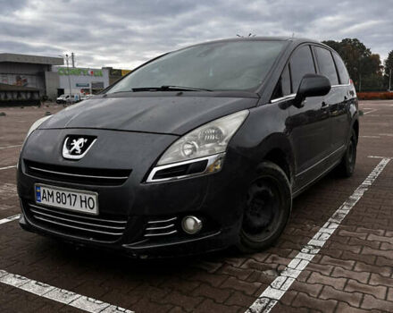 Серый Пежо 5008, объемом двигателя 1.56 л и пробегом 350 тыс. км за 6500 $, фото 1 на Automoto.ua