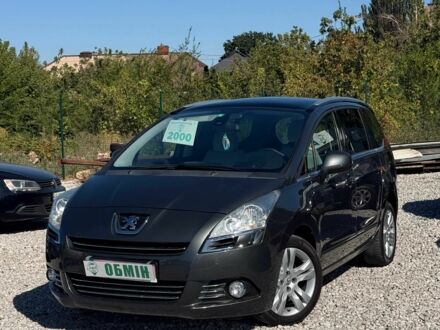 Сірий Пежо 5008, об'ємом двигуна 1.6 л та пробігом 198 тис. км за 7600 $, фото 1 на Automoto.ua