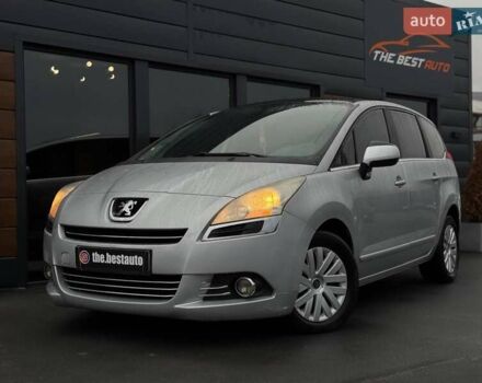 Серый Пежо 5008, объемом двигателя 1.6 л и пробегом 232 тыс. км за 6600 $, фото 1 на Automoto.ua