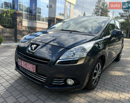 Сірий Пежо 5008, об'ємом двигуна 1.6 л та пробігом 169 тис. км за 6199 $, фото 1 на Automoto.ua