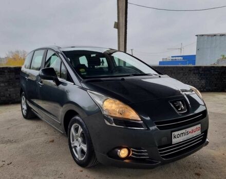 Серый Пежо 5008, объемом двигателя 1.6 л и пробегом 165 тыс. км за 7399 $, фото 1 на Automoto.ua