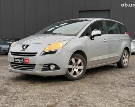 Сірий Пежо 5008, об'ємом двигуна 1.6 л та пробігом 269 тис. км за 7490 $, фото 1 на Automoto.ua