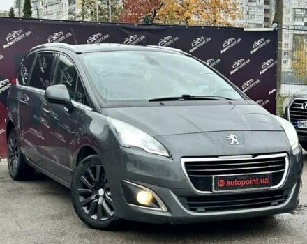Серый Пежо 5008, объемом двигателя 1.6 л и пробегом 254 тыс. км за 7000 $, фото 1 на Automoto.ua