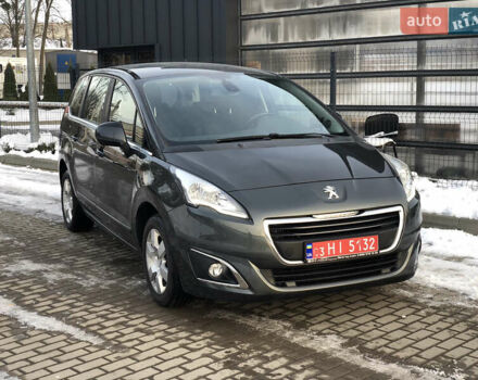 Сірий Пежо 5008, об'ємом двигуна 1.6 л та пробігом 185 тис. км за 10400 $, фото 1 на Automoto.ua